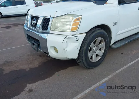 2004 Nissan Titan Le из США, поврежденный, VIN 1N6AA07AX4N573607